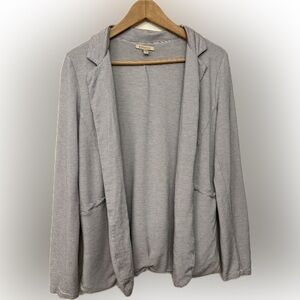 Bordeaux Anthropologie Blazer Striped black and white size small